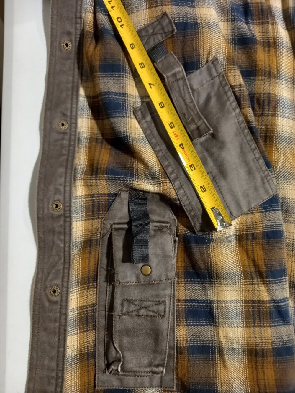 Bountyman Concealed Carry Shirt Jacket - Brown | XL - Picture 4 of 7